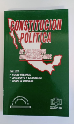 Libro Constitucion Politica De Los Estados Unidos Mexic Rmt*