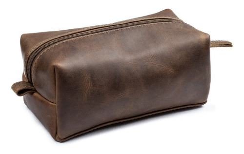 Imagem 3 de 7 de Necessaire Estojo Couro Cardena Madera Personalizado