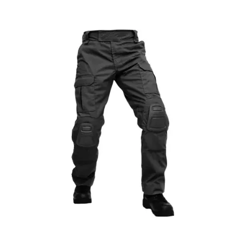 Calça tatica preta com cheap joelheira