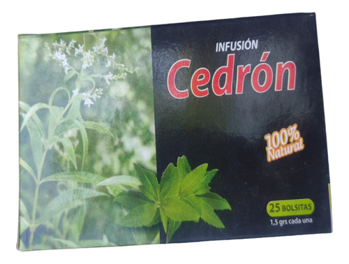  Te Cedron Hierba Filtrante Infusión 25 Sobres Cedrón