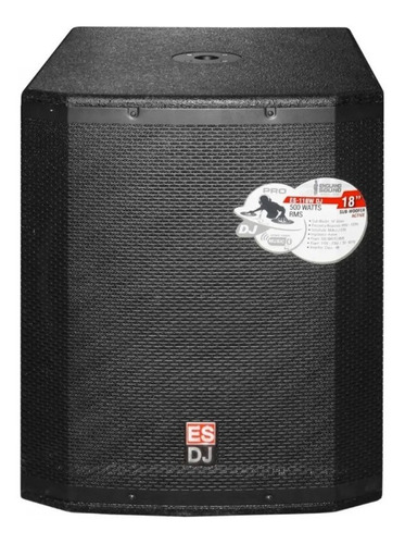 Sub Bajo Activo 18 1000w England Sound Es-118w $ 499