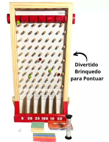 Jogo da Velha Brinquedo Educativo Jogos Madeira Pinus