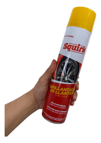 Abrillantador De Llantas 650ml Squirk