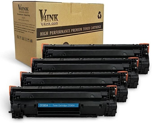 V4ink Paquete De 4 Sustitución De Cartucho De Toner Compa