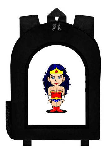 Mochila Wonder Woman Mujer Maravilla Adulto / Escolar E32