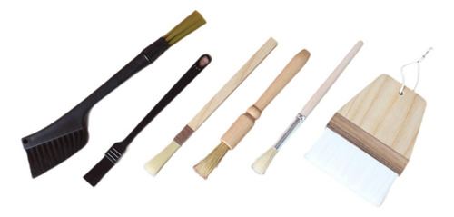 Kit De Cepillos Para Café Expreso Profesional De 6 Piezas,