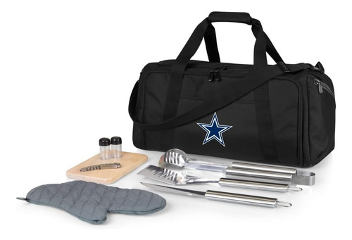 Kit De Parrilla De Nfl/bolso Refrigerador Accesorios De...