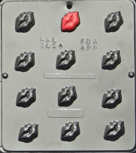 Labios Chocolate Candy Mold Día De San Valentín