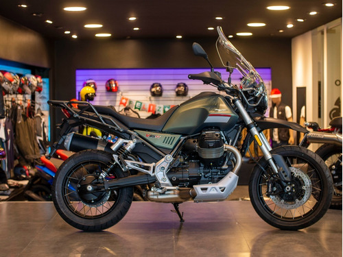 Imagen 4 de 25 de Moto Guzzi V85 Tt Verde Financiación Disponible