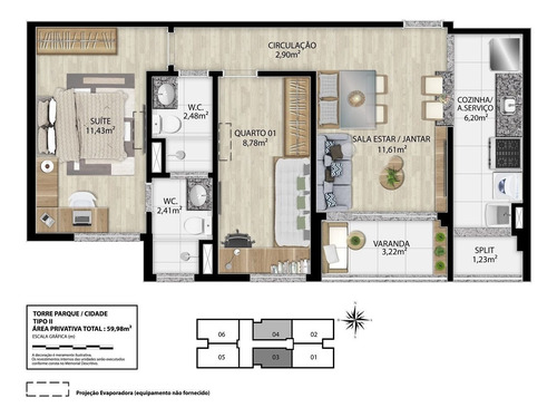 Imagem 8 de 15 de Apartamento No Bairro Luzia - Aracaju - 7720