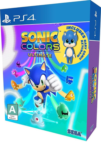 Imagen 1 de 5 de Sonic Colors Ultimate Edición Day One - Playstation 4