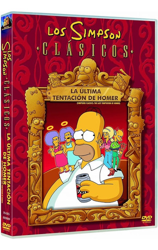 Los Simpson Clasicos La Ultima Tentacion De Homero Dvd