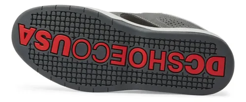 Tênis Dc Shoes Kalynx Zero Imp Black Grey Red Adys100819xksr