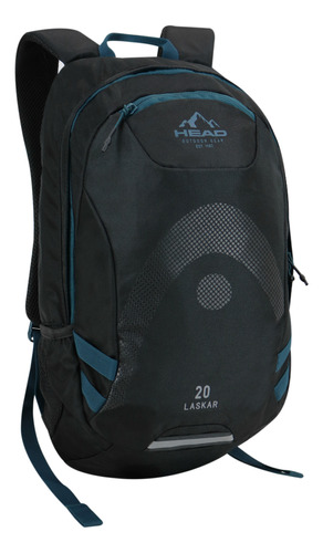 Mochila Outdoor Camping Laskar 20 Negro Petroleo Head