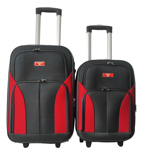 Set Juego 2 Maletas De Tela Marca Ecko 100% Original Cabina
