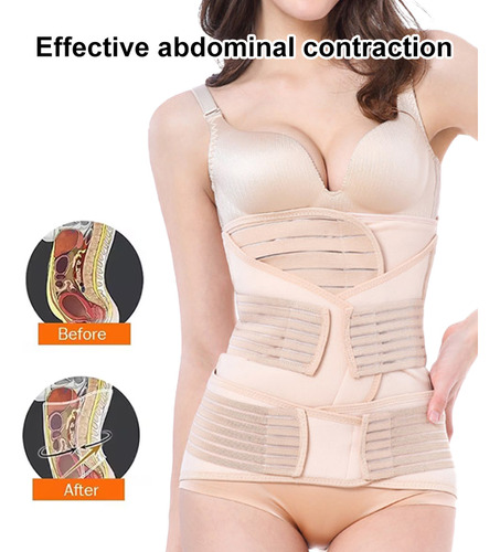 Cinturón De Encuadernación Para Recuperación Abdominal Despu