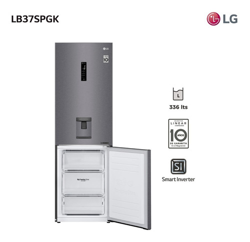 Refrigerador 336l Lb37spgk LG - Garantía Oficial