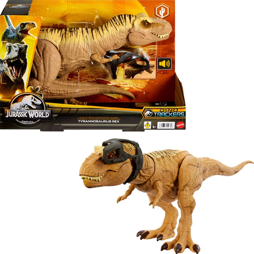 Dinosaurio Jurassic World Tyrannosaurus Rex Dino Trackers