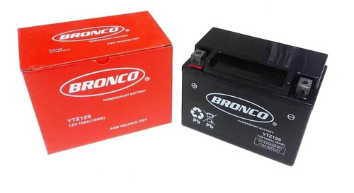 Imagen 4 de 7 de Bateria Moto Ytz12s Ge Motoscba