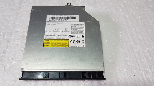 Imagem 1 de 5 de Drive Notebook Asus Dvd/cd Rw Ds-8a8sh17c