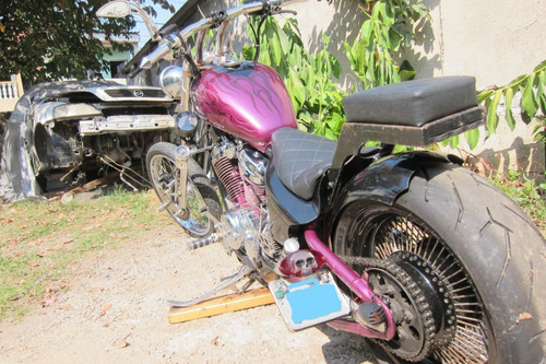Imagem 8 de 16 de Apenas Traseira(kit200)p/ Honda Shadow Vt600c Chopper/bobber