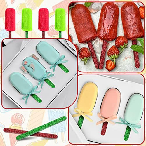 Barras Acrílicas, Palitos Reutilizables Para Tartas, Palitos