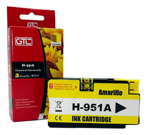 Cartucho De Tinta Alternativo Gtc Para 950/951 Xl