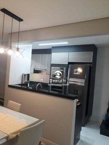 Cobertura Com 3 Dormitórios À Venda, 84 M² Por R$ 660.000,10 - Parque Das Nações - Santo André/sp - Co11587