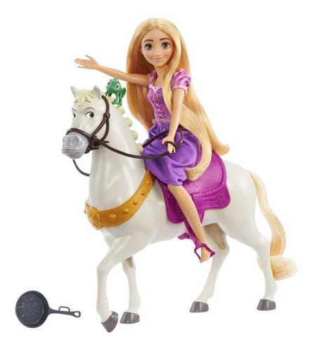 Disney Princesa Muñeca Rapunzel Y Maximus