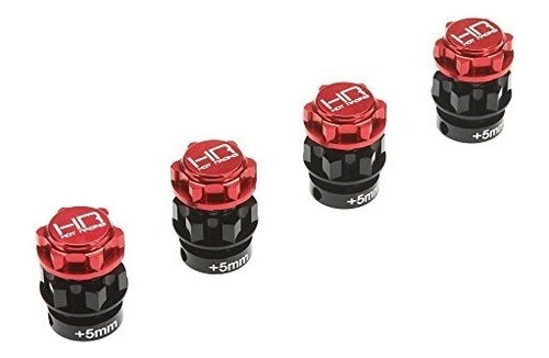 Hot Racing 17 Mm Ancho 5 Mm Hexagonal Con Tuercas Dentadas A