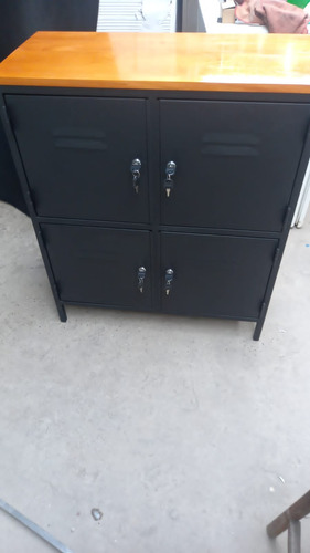 Locker Metalico De 4 Puertas