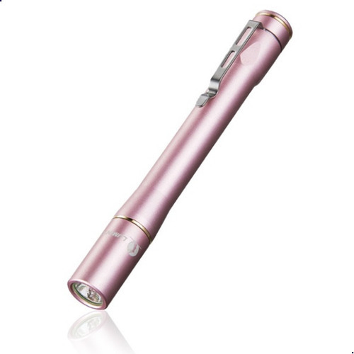 Lanterna Clínica Luxo Prova D'água Rosé E Black Fosco 125lm Cor da luz Branca