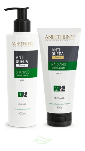 Kit Aneethun Anti-queda Therapy Shampoo E Bálsamo