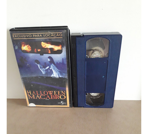 Fita Vhs Halloween Macabro - Terror (Usado)