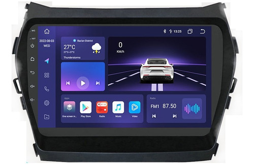 Autoradio Android Hyundai Santa Fe 2013-2018  Carplay