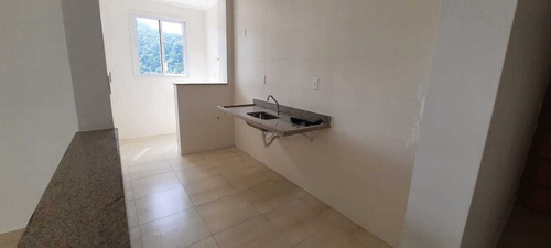 Imagem 7 de 14 de Amj155 Apartamento 2 Dormitórios- Sacada Gourmet- Forte