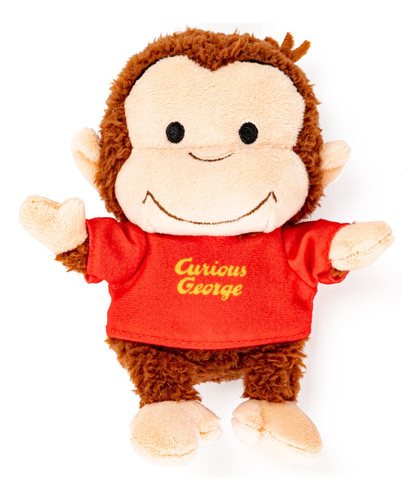 Kids Preferred Curious George Cuteeze - Camisa Roja De Pelu.