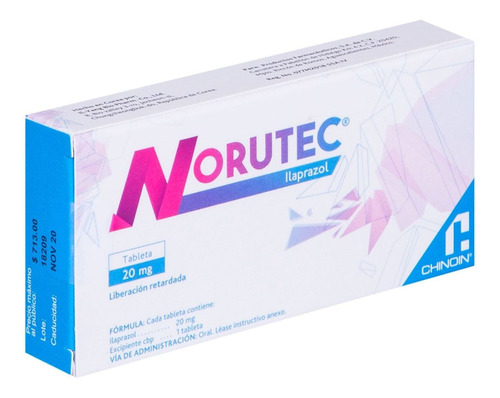 Norutec 20mg Tabletas Con 14