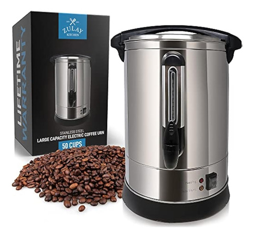Zulay Premium Commercial Coffee Urn - Dispensador De Café Gr