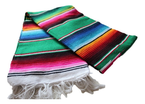 Imagen 8 de 9 de Sarape De Saltillo Mexicana Matrimonial (2pack)