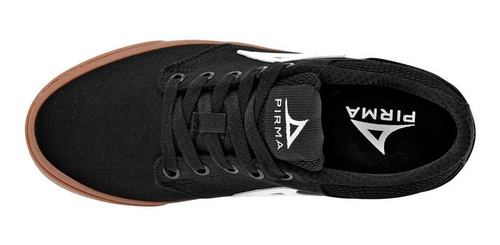Tenis Hombre Pirma 99 Negro Blanco 076-381