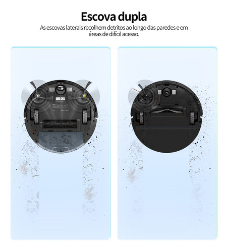 Neatsvor X600 Robo Aspirador Com Mapeamento Inteligente, Varrer,navegação Avançada, Suporta Funções De Varrer E Limpar,(127/220V)