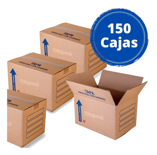 Imagen 2 de 6 de 15 Cajas De Carton Corrugado Mp85 Para Empaque 16x12x12cms