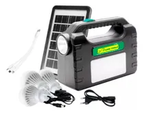 Comprar Sistema De Iluminación Solar, 3 Focos, Panel, 9w