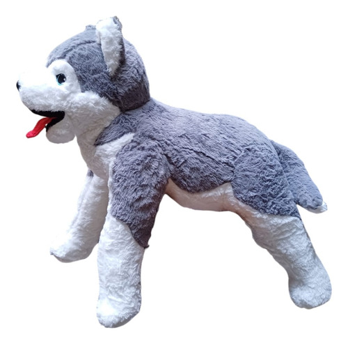 Peluche De Husky Con Cobija Dentro
