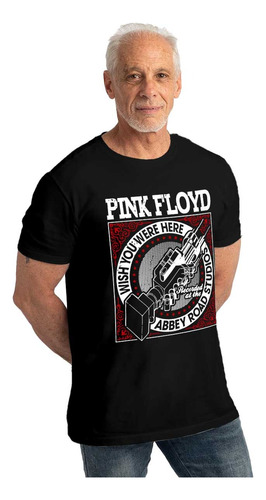 Pink Floyd Wish You Were Here 252 Rock Polera Dtf