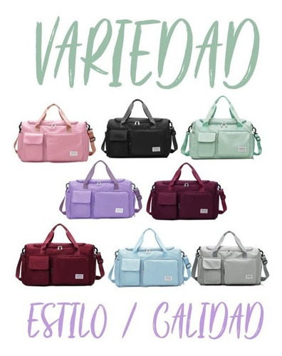 Y Maleta Deportiva Gym Viaje Bolsa Moda Casual Morral Color