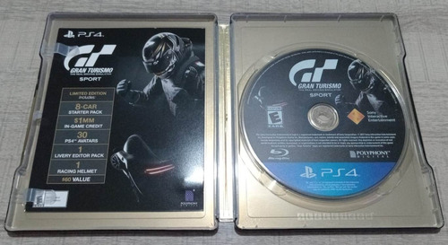 Gran Turismo Sport Limited Edition Ps4 Excelente Estado (Usado)