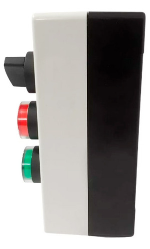 Botoeira 3 Furos 22mm Botões Iluminados Chave Seletora 2 Pos