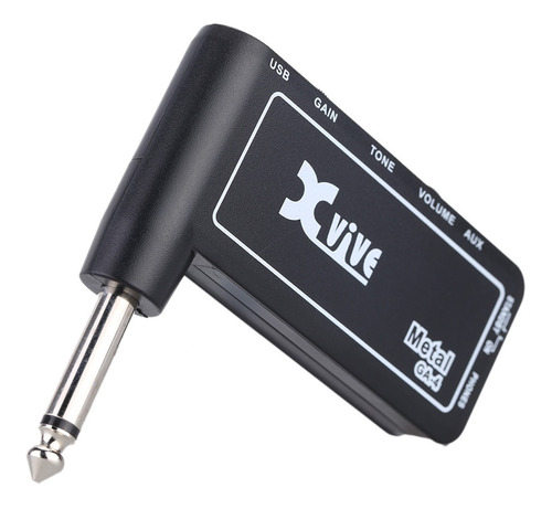 Imagen 1 de 5 de Xvive Ga4 Metal Mini Guitarra Eléctrica Portátil Recargable
